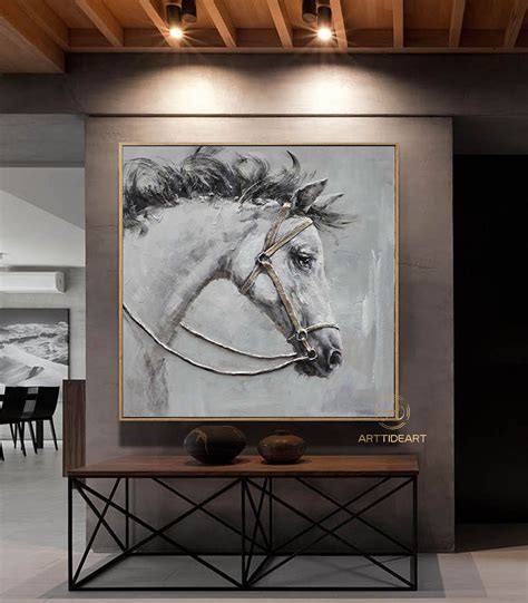 Large Horse Canvas Wall Art