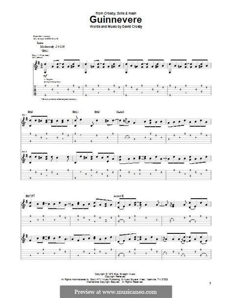 guinnevere crosby stills and nash by d crosby sheet music on musicaneo