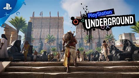 Assassin S Creed Origins PS4 Gameplay PlayStation Underground YouTube