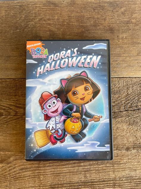 Doras Halloween Dvd Nickelodeon Dora The Explorer Etsy