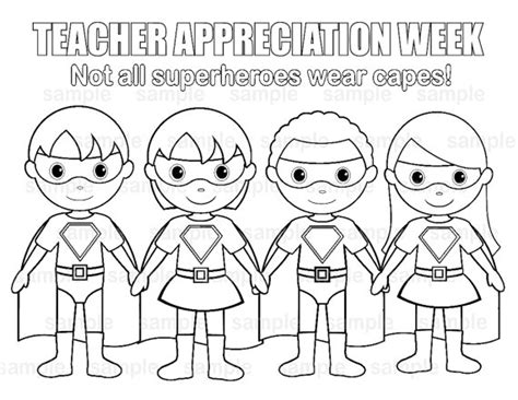 Use these best teacher ever free printable teacher appreciation coloring pages for end of the year thank you cards for your kids teachers. 8 Best Images of Teacher Appreciation Printable Coloring ...