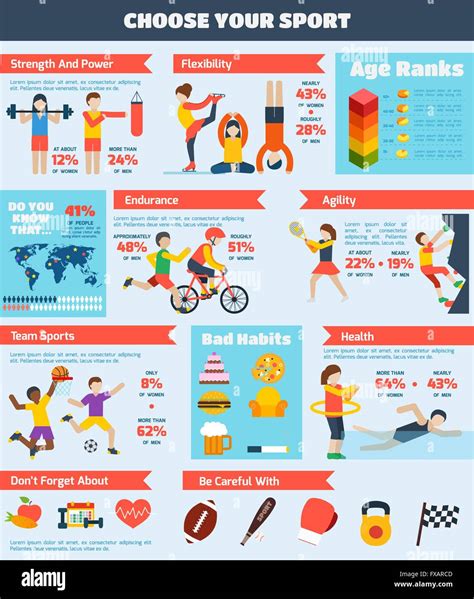 Sports Infographics Set Stock Vector Image And Art Alamy