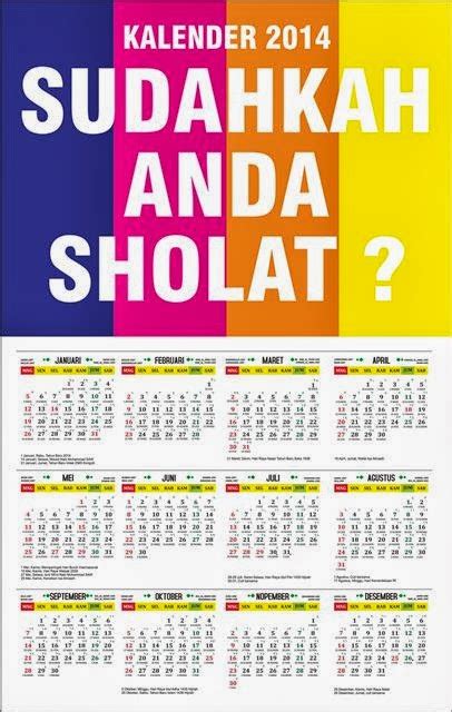 Kalender 2014 Lengkap Dg Hijriah Masehi And Jawa Catatan Bang Oecup