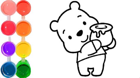 Winnie the pooh has been a classic childhood character since the first collection of author a. How to draw & color winnie pooh | family art cartooning ...