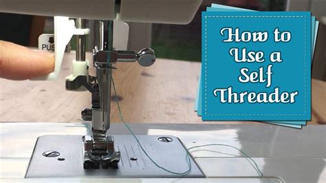 How To Use The Self Threader For Your Singer Tradition Sewing Machine