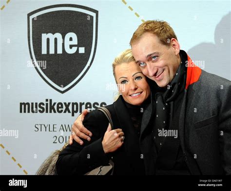 Dj Paul Van Dyk And His Wife Natascha Arrive To The Award Ceremony Of