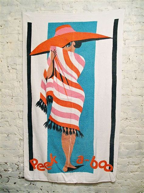 Vintage Beach Towel Vintage Beach Pinterest