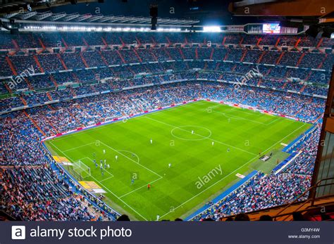 Exploring the stadiums of madrid: Match Real Madrid versus Getafe, Santiago Bernabeu stadium ...