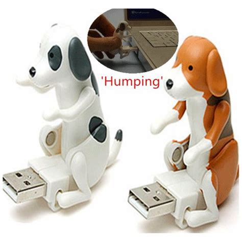 Jual Mainan Usb Funny Cute Usb Dog Toy Humping Dog White Limited Di