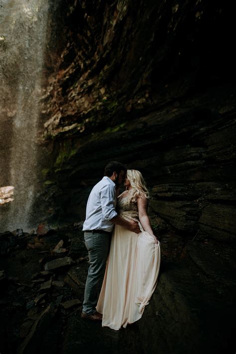 Steamy Waterfall Engagement Is Couple Goals I DO Y ALL