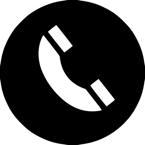 Black And White Phone Logo Logodix