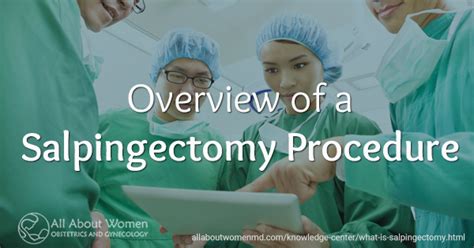What Is A Salpingectomy And Why Are They Necessary