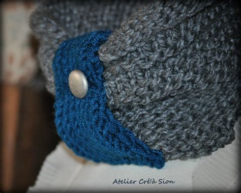 Tricoter Un Bonnet D Halloween Gratuit 2022 Avec Explication - Tricoter un snood avec des aiguilles n°8 - Idées de tricot gratuit