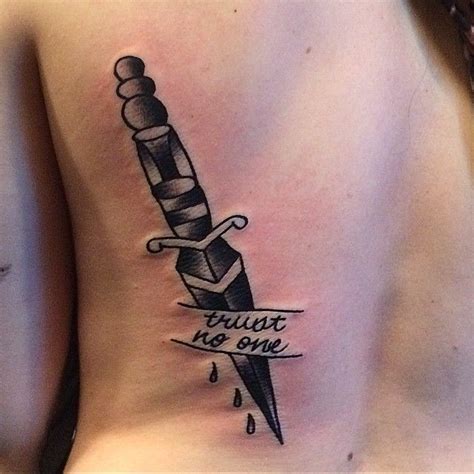 The tattoos community on reddit. Trust No One Tattoo Ideas