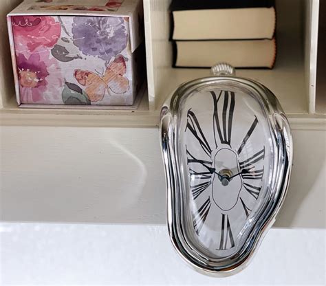 Melting Clock Timeless Masterpiece Artist Salvador Dali Etsy