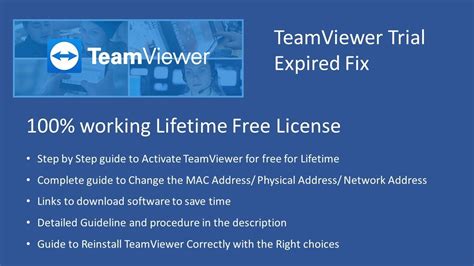 Teamviewer is a clever and very powerful program that will let you take remote control of a pc over the internet. Teamviewer Trial Expired Fix - 100% working - Lifetime ...