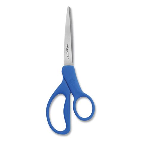 Preferred Line Stainless Steel Scissors 8 Long 35 Cut Length Blue