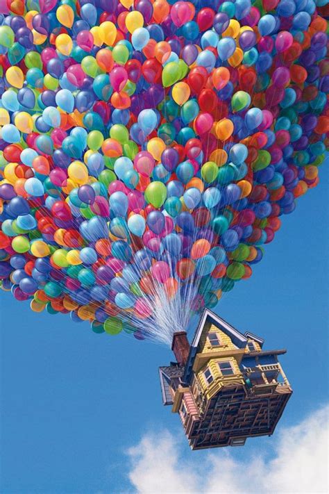 Colorful Balloons Image From The Disney Movie Up Disney Movie Up