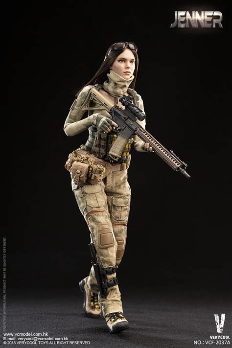 Verycool Toys Female Soldier Jenner 16 Scale Action