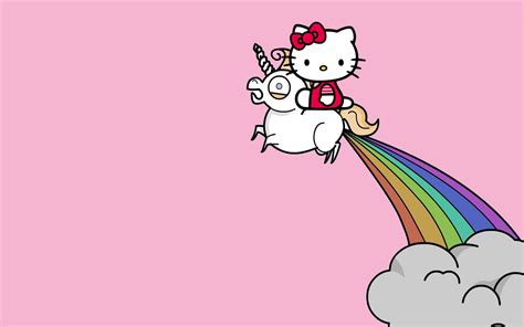 48 Rainbow Hello Kitty Wallpapers Wallpapersafari