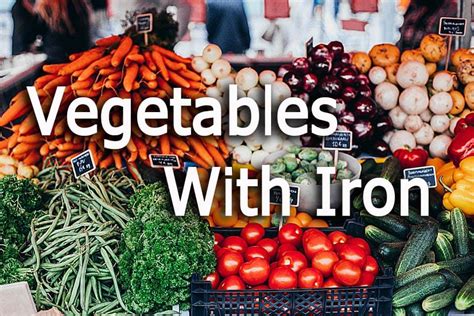 Do you worry about your iron levels? Vegetables with High in Iron list of category ...