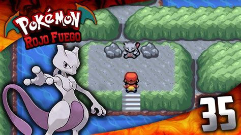 Pokémon Rojo Fuego 35 Mazmorra Rara Cueva Celeste Mewtwo Youtube