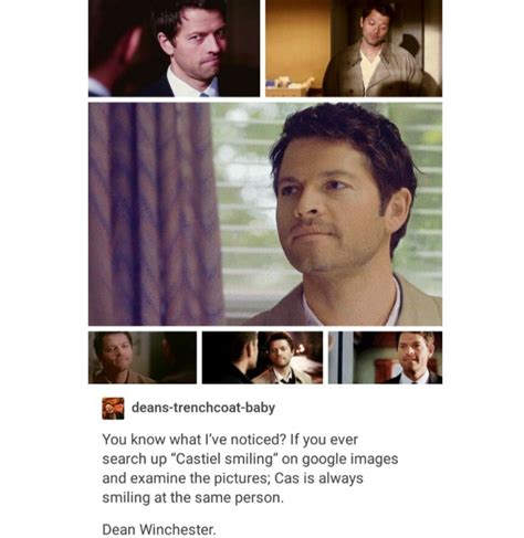 Supernatural Tumblr Textpost Castiel Cas Destiel Dean Winchester