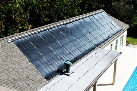 Large Solar Pool Heating System Installed In Fort Myers Fl
