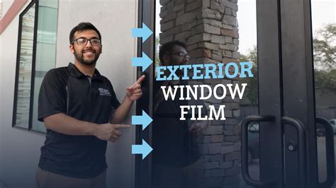 Exterior Window Film Installation On Commercial Office Building Youtube