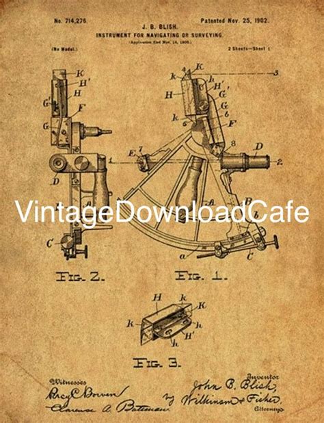 1902 navigation instrument patent digital print art print etsy patent art prints patent