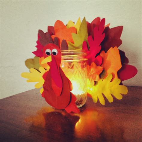 Thanksgiving Turkey Crafts To Make With Leaves Atta Girl Says