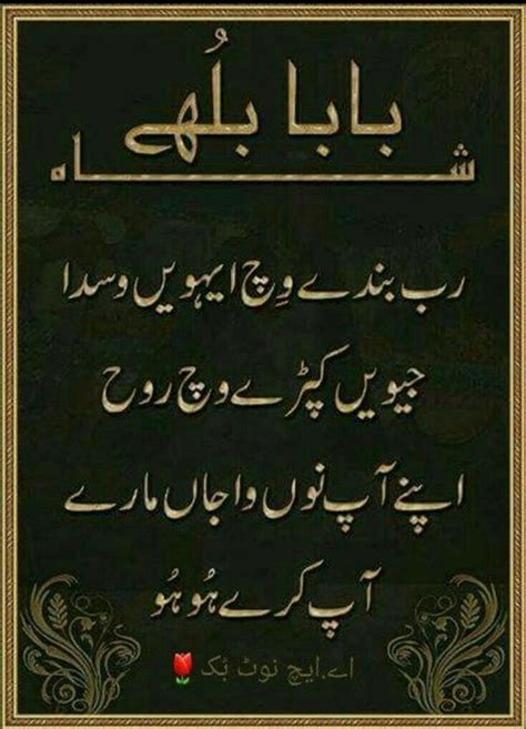 Pin By Shaziairfan On Ishq Punjabi Poems Baba Bulleh Shah Poetry