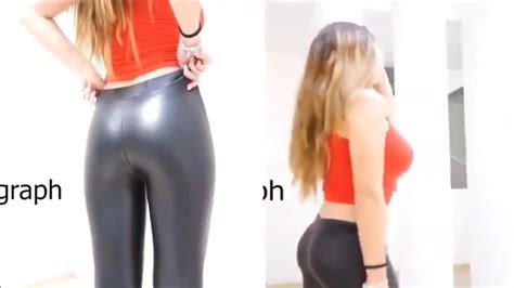 Sexy Gril In Leder Pant Leather YouTube