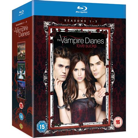 The Vampire Diaries Season 1 3 Complete Blu Ray Box Set