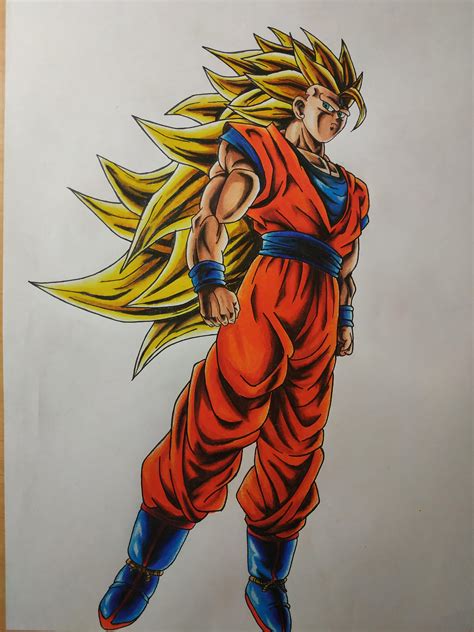 Goku Super Saiyan 3 Drawing