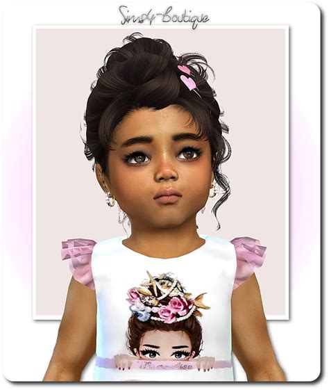 Designer Set For Toddler Girls Ts4 At Sims4 Boutique The Sims Game