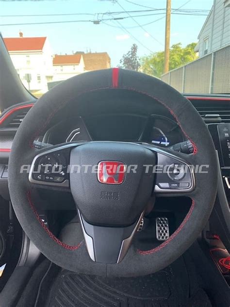 Fk8 Typer Steering Wheel Wrap Autointeriortechnic