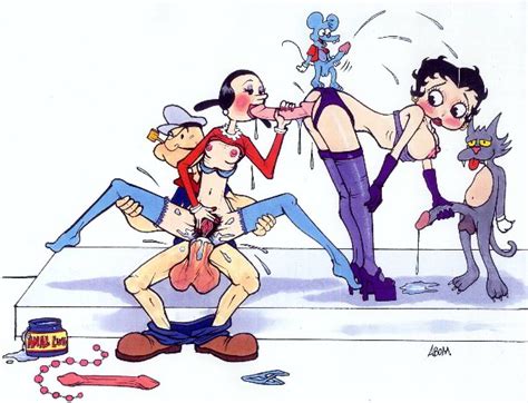 Rule 34 Abom Anal Betty Boop Crossover Female Itchy The Simpsons