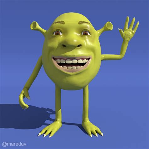 Artstation Shrek Wazowski