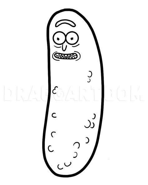 Pickle Coloring Page