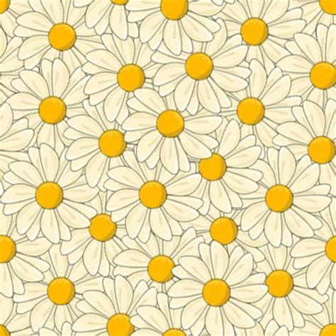009 Floral Print Yellow Vintage Flower Backgrounds Vintage Floral