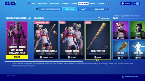 A leak first revealed harley quinn skins and crossover items were likely coming soon, and epic games has made it official with a tweet teasing just that. *NEW* HARLEY HITTER PICKAXE IN FORTNITE! (HARLEY QUINN ...