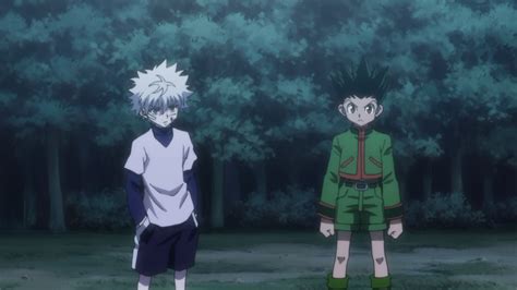 Image Gon And Killua Before Final Fight With Knuckle And Shootpng