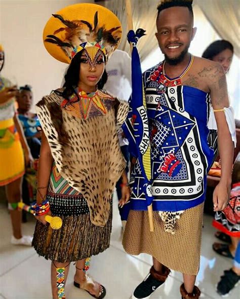 Beautiful Zulu Imvunulo Traditional Bride Attire Styles D