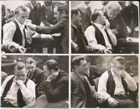 John Dillinger In Court Crown Point Indiana 1934 ~ Vintage Everyday