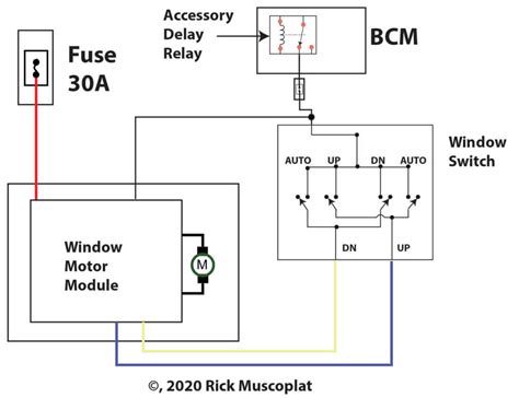 Window Motor Wiring Diagram Wiring Diagram