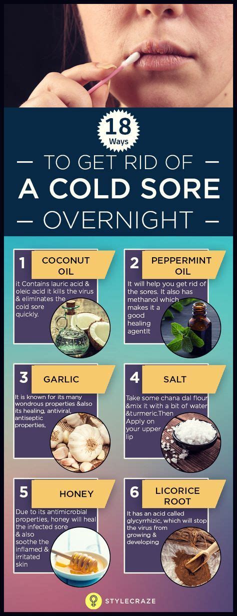 How To Get Rid Of Cold Sores 19 Effective Ways To Try Health