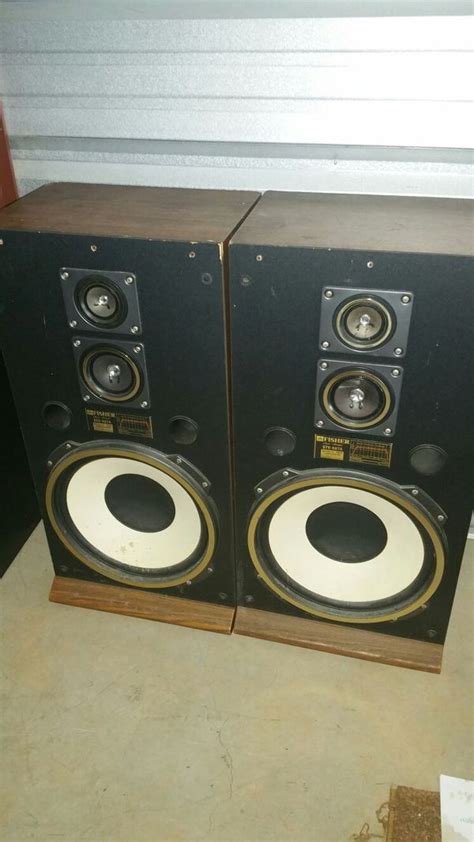 Fisher Stv 887a Set Of Vintage Studio Speakers For Sale In Acworth Ga
