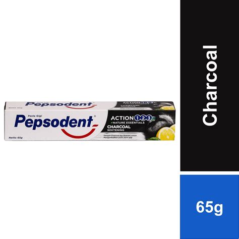 pepsodent action 123 charcoal toothpaste 65g shopee malaysia