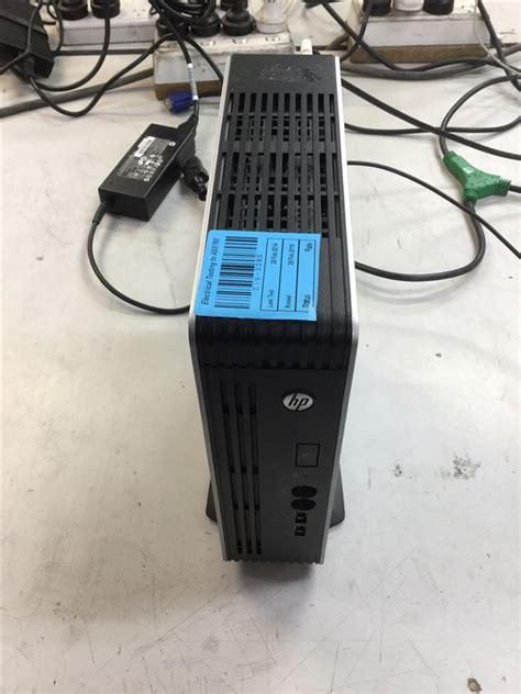 Desktop Hp T610 Plus Ww Thin Client With Charger Appears To Function